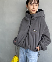 JEANS FACTORY （ジーンズファクトリー）の「[FROSTLINE/フロストライン] 別注 リバーシブル フード ブルゾン（ブルゾン・レディース）」