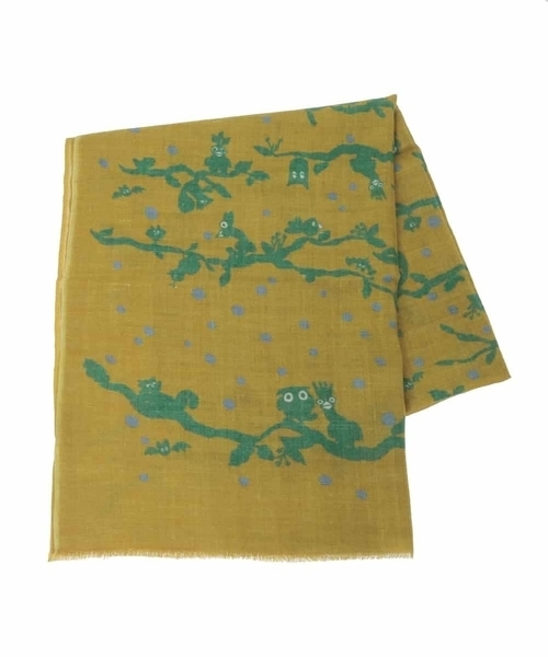 ホコモモラ（JOCOMOMOLA）/アニマルモチーフストール アニマルモチーフストール（ストール/ショール）｜Jocomomola