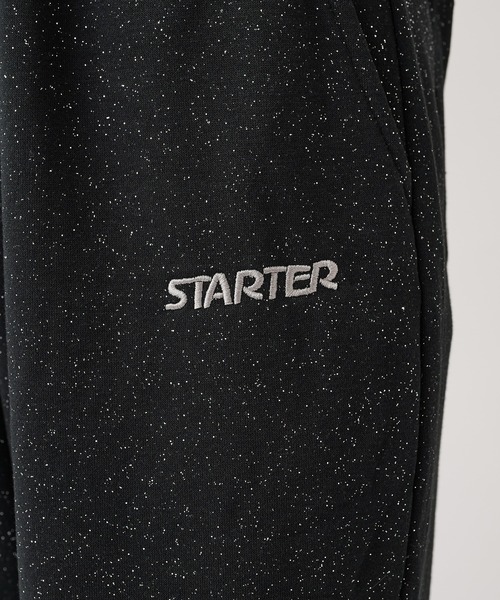 STARTER(スターター)の「【STARTER】総ラメプリント裏毛スウェットパンツ ST-STG078(スウェットパンツ・レディース・ブラック/ブラウン・M/L)」の10枚目の写真