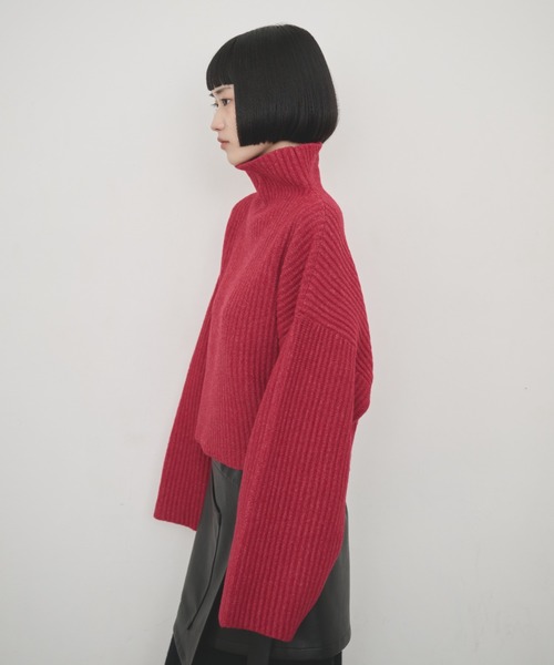 machatt アゼローゲージニット F レッド machatt アゼローゲージニット F レッド machatt アゼローゲージニット