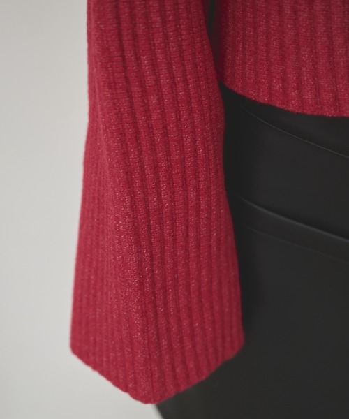 セール】ハイネックローゲージショートニット（ニット/セーター）｜AIC