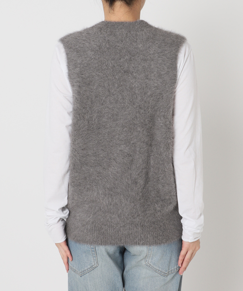 FRAMeWORK（フレームワーク）の「FOX/CAS ベスト（ベスト・レディース・ネイビー/ライトグレー・FREE）」の5枚目の写真