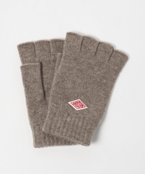 DANTON(ダントン)の「<DANTON>ニット グローブ(手袋・メンズ・グレー系/ブラック/オレンジ/ベージュ・M)」の3枚目の写真