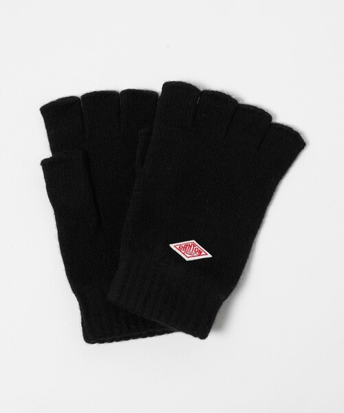 DANTON(ダントン)の「<DANTON>ニット グローブ(手袋・メンズ・グレー系/ブラック/オレンジ/ベージュ・M)」の1枚目の写真
