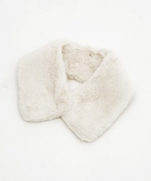 an meets zakka | an meets zakka ショートファー付け襟マフラー(マフラー)