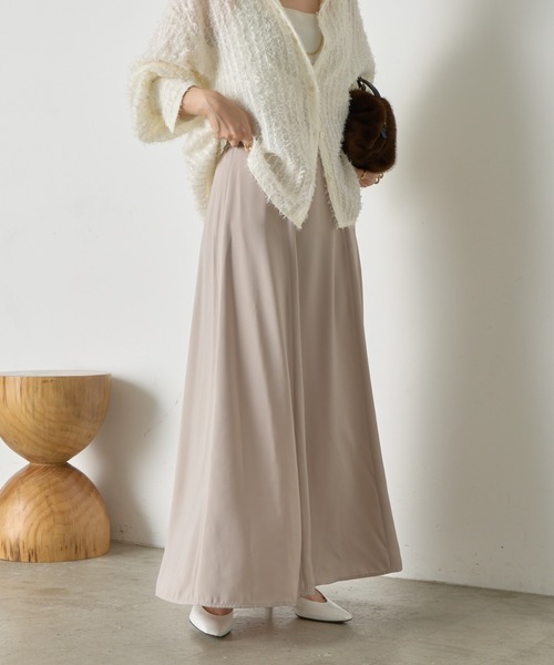 Jena espace merveilleux(ジェナ エスパスメルヴェイユ)の「パターンフレアスカート(スカート・レディース・サンドベージュ/カーキ・マルチサイズ)」の6枚目の写真