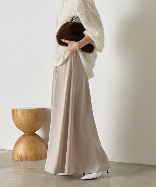 Jena espace merveilleux(ジェナ エスパスメルヴェイユ)の「パターンフレアスカート(スカート・レディース・サンドベージュ/カーキ・マルチサイズ)」の10枚目の写真