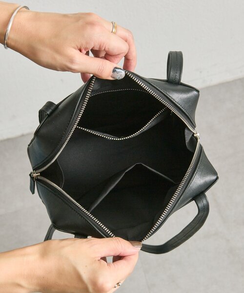 本革》ONE.（ワンドット）別注ロングハンドルボストンバッグ（ボストン