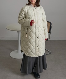 【NANGA】RIB COLLAR QUILTED DOWN COAT W ND2442-1C603