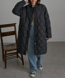 【NANGA】RIB COLLAR QUILTED DOWN COAT W ND2442-1C603