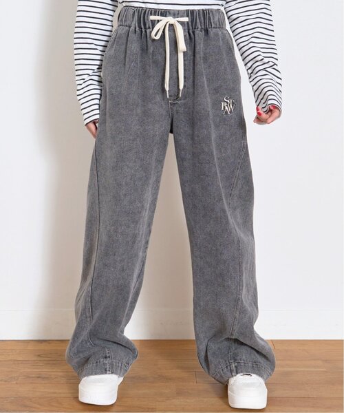 サマ見えイージープルオンパンツ（デニムパンツ）｜LOVETOXIC