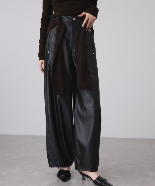 セール】グロスボンディングコクーンパンツ（その他パンツ）｜ADAM ET