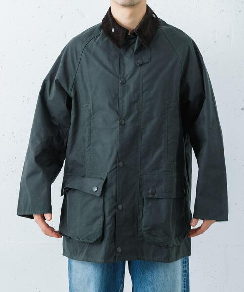 Barbour(バブアー)の「Barbour OS BEAUFORT WAX JACKET(その他アウター・メンズ・ブラック/グリーン系その他・38/40/42/36)」の5枚目の写真