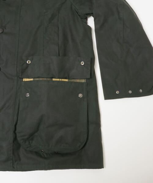 Barbour(バブアー)の「Barbour OS BEAUFORT WAX JACKET(その他アウター・メンズ・ブラック/グリーン系その他・38/40/42/36)」の10枚目の写真