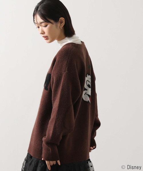 ＋81BRANCA（ハチイチブランカ）の「＋８１ＭｉｃｋｅｙＶＣＤ（カーディガン/ボレロ・レディース・ブラウン・FREE）」の8枚目の写真