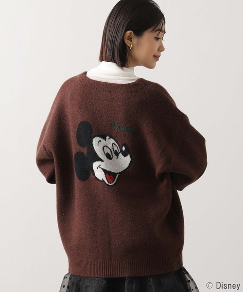 ＋81BRANCA（ハチイチブランカ）の「＋８１ＭｉｃｋｅｙＶＣＤ（カーディガン/ボレロ・レディース・ブラウン・FREE）」の9枚目の写真