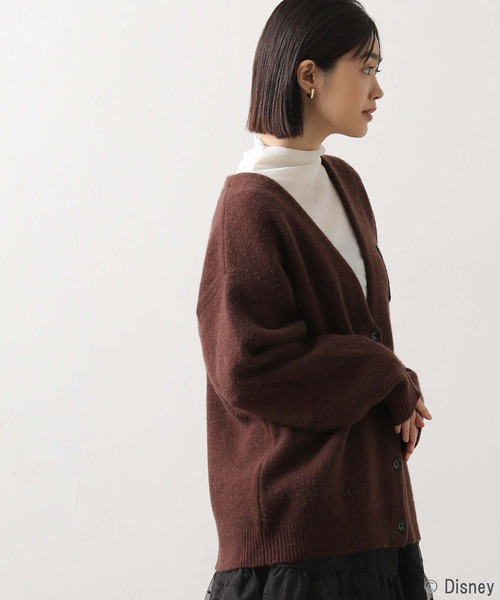 ＋81BRANCA（ハチイチブランカ）の「＋８１ＭｉｃｋｅｙＶＣＤ（カーディガン/ボレロ・レディース・ブラウン・FREE）」の10枚目の写真