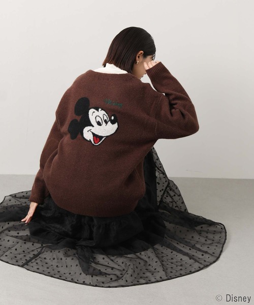 ＋81BRANCA（ハチイチブランカ）の「＋８１ＭｉｃｋｅｙＶＣＤ（カーディガン/ボレロ・レディース・ブラウン・FREE）」の12枚目の写真