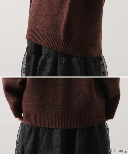 ＋81BRANCA（ハチイチブランカ）の「＋８１ＭｉｃｋｅｙＶＣＤ（カーディガン/ボレロ・レディース・ブラウン・FREE）」の21枚目の写真