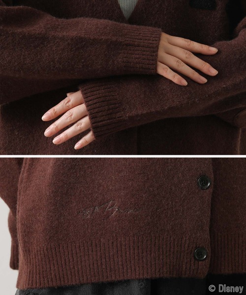 ＋81BRANCA（ハチイチブランカ）の「＋８１ＭｉｃｋｅｙＶＣＤ（カーディガン/ボレロ・レディース・ブラウン・FREE）」の22枚目の写真