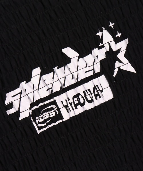 ANAP(アナップ)の「ギャザー シャーリング ロング スリーブ トップス(Tシャツ/カットソー・レディース・ピンク/オフホワイト/ブラック・F)」の19枚目の写真
