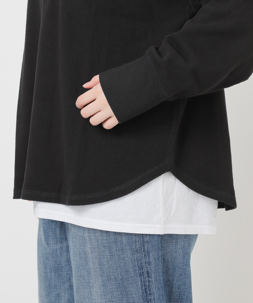 WEB限定 / 追加3》2枚SETヘンリーネックプルオーバー（Tシャツ