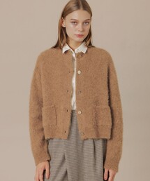 MACKINTOSH LONDON | アルパカシャギーニットカーディガン(カーディガン/ボレロ)