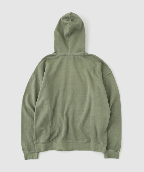 OBEY（オベイ）の「OBEY / オベイ HYBRID FADED ZIP HOOD（パーカー・メンズ・ブラック/グリーン・LARGE/MEDIUM）」の3枚目の写真