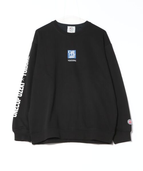 JACKROSE(ジャックローズ)の「YOIDORE ワンカップ大関コラボ クルーネックスウェット(スウェット・メンズ・ライトグレー/ブラック・M/XL/L)」の3枚目の写真