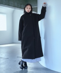HARE | ウーリーテック2WAYスタンドロングコート(HARE)(チェスターコート)