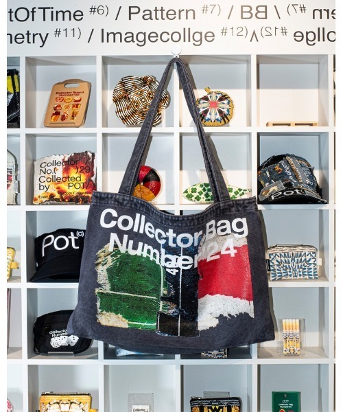 ALAND(エーランド)の「POT/Collector Bag(トートバッグ・レディース・グリーン/ブルー/チャコール/その他1/アイボリー/ブルー系その他/ライトグリーン/ナチュラル・FREE)」の8枚目の写真
