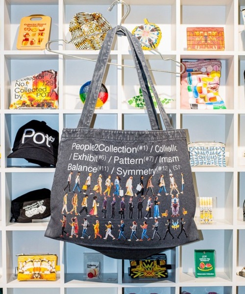 ALAND(エーランド)の「POT/Collector Bag(トートバッグ・レディース・グリーン/ブルー/チャコール/その他1/アイボリー/ブルー系その他/ライトグリーン/ナチュラル・FREE)」の2枚目の写真
