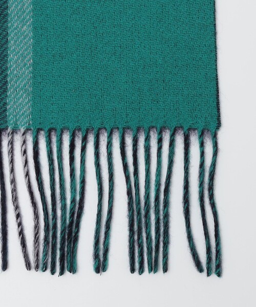 SHIPS（シップス）の「SHIPS: カシミヤ ダブルフェイス パネル マフラー（マフラー・メンズ・ブラック/ネイビー/ブラウン/ブルー・ONE SIZE）」の14枚目の写真