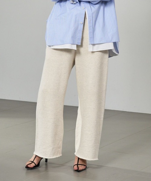 Chaos（カオス）の「Chaos(カオス)/ ◇REMI RELIEF◇ 別注スウェットパンツ　【セットアップ可】（スウェットパンツ・レディース・グレー系その他/カーキ/ナチュラル・FREE）」の3枚目の写真