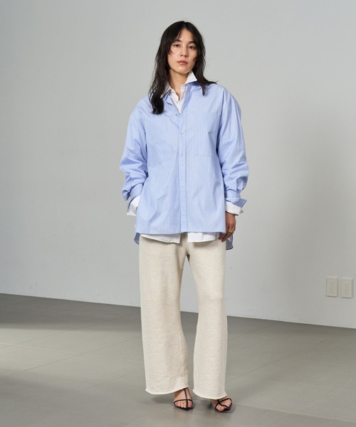 Chaos（カオス）の「Chaos(カオス)/ ◇REMI RELIEF◇ 別注スウェットパンツ　【セットアップ可】（スウェットパンツ・レディース・グレー系その他/カーキ/ナチュラル・FREE）」の14枚目の写真