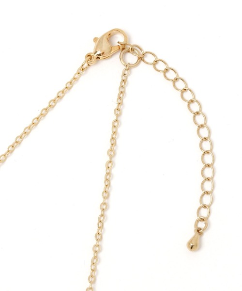 BAYFLOW（ベイフロー）の「コンビストーンネックレス（ネックレス・レディース・ホワイト/ブルー・FREE）」の4枚目の写真