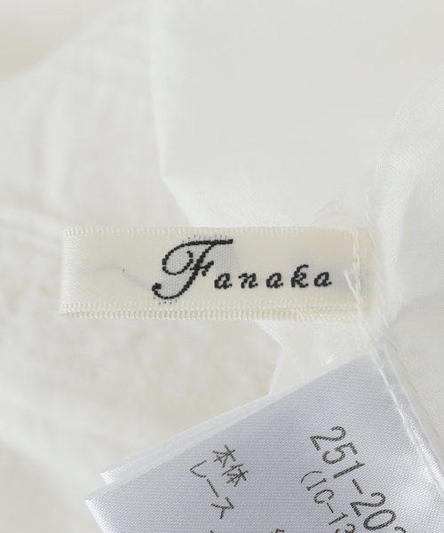 Fanaka（ファナカ）の「【WEB＋りんくう店限定】FANAKA / ファナカ リバーレースダイヤヨークブラウス（シャツ/ブラウス・レディース・ホワイト・FREE）」の5枚目の写真