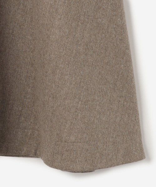 LE GLAZIK（ルグラジック）の「LE GLAZIK | ウール フレアスカート WOMEN（スカート・レディース・ベージュ/ダークネイビー/グレー・36）」の14枚目の写真