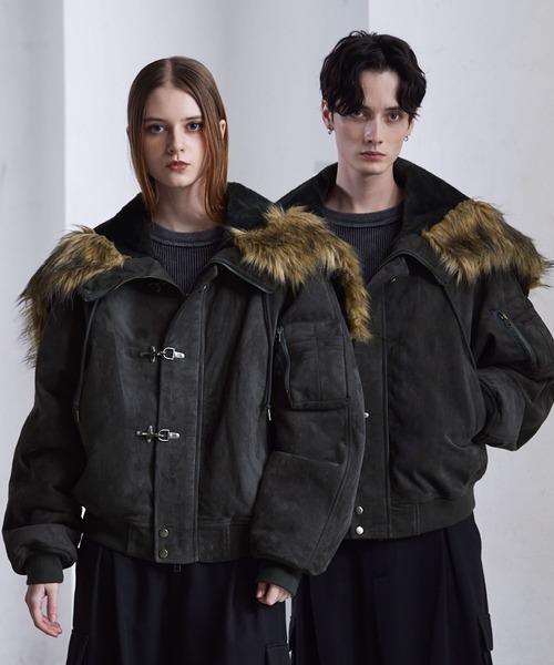 CLEL】Fireman Tech Fade N-2B Flight Jacket / ファイヤーマン テック