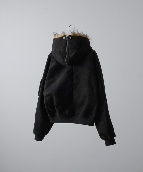 CLEL ファイヤーマン テックフェードN-2Bフライトジャケット CLEL】ファイヤーマン テックフェードN-2Bフライトジャケット ブラック