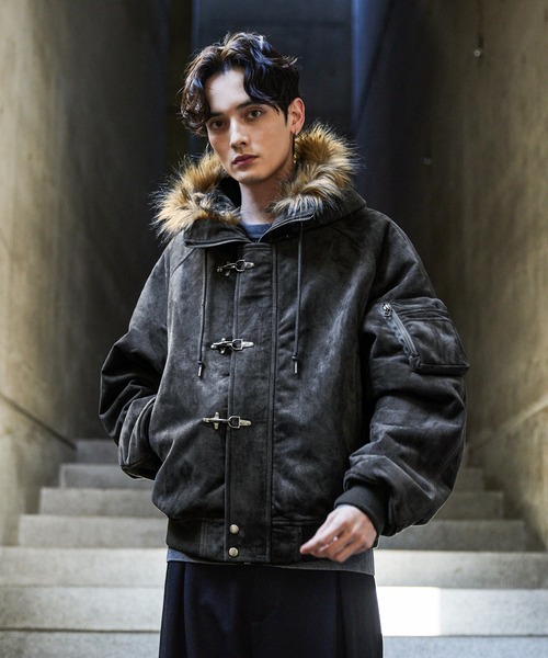 CLEL】Fireman Tech Fade N-2B Flight Jacket / ファイヤーマン テック