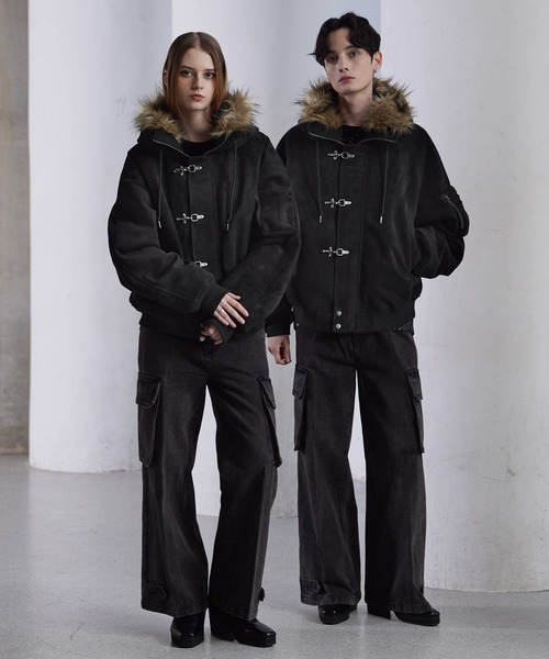 CLEL】Fireman Tech Fade N-2B Flight Jacket / ファイヤーマン テック