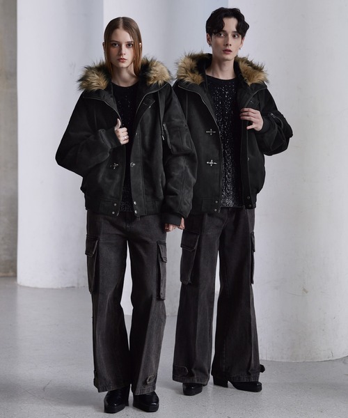 CLEL】Fireman Tech Fade N-2B Flight Jacket / ファイヤーマン テック