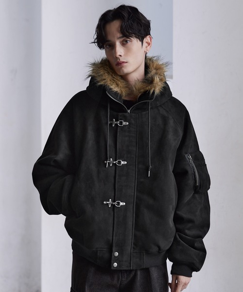 CLEL】Fireman Tech Fade N-2B Flight Jacket / ファイヤーマン テック