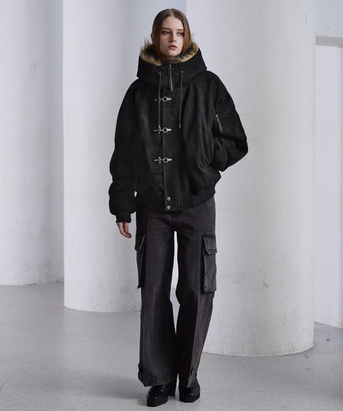 CLEL】Fireman Tech Fade N-2B Flight Jacket / ファイヤーマン テック