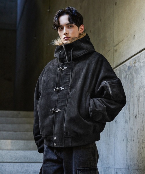 CLEL】Fireman Tech Fade N-2B Flight Jacket / ファイヤーマン テック