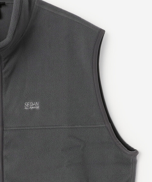 SEDAN ALL-PURPOSE | Fleece Full Zip Vest MEN（その他アウター
