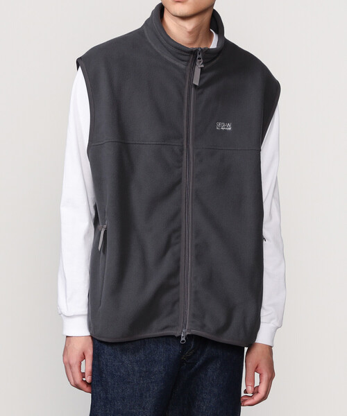 SEDAN ALL-PURPOSE | Fleece Full Zip Vest MEN（その他アウター