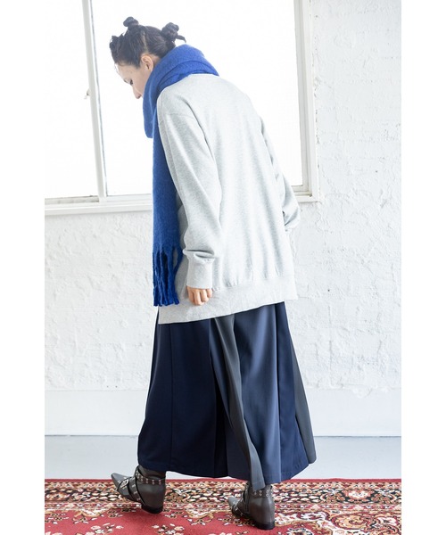 OSMOSIS(オズモーシス)の「トライカラータックパンツ(その他パンツ・レディース・ブラウン/グレー/ブラック・ONE SIZE)」の17枚目の写真