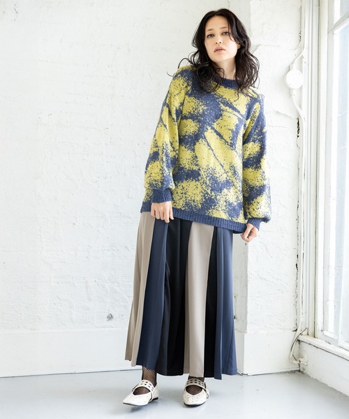 OSMOSIS(オズモーシス)の「トライカラータックパンツ(その他パンツ・レディース・ブラウン/グレー/ブラック・ONE SIZE)」の19枚目の写真